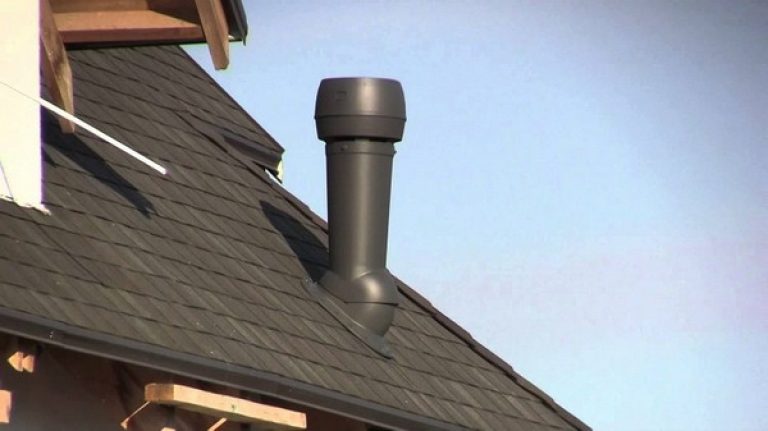 Вентиляционная труба для вытяжки на крышу