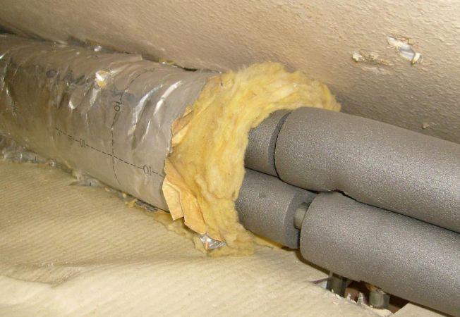 Thermal insulation of pipes or 6 ways to avoid freezing in winter