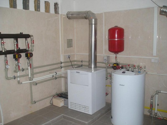 How to equip a chimney pipe for a gas boiler?