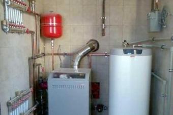 Construction and installation of internal gas supply at home